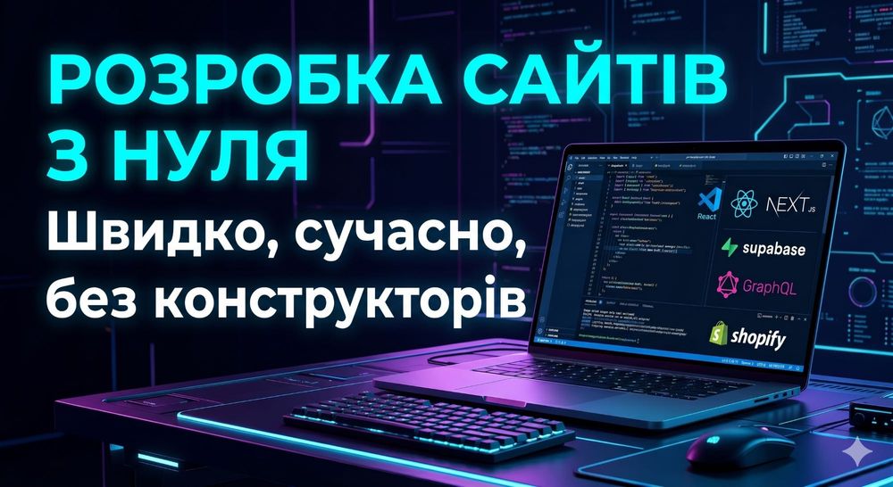 Розробка сайтів | Інтернет-магазин | Landing Page | CRM під ключ
