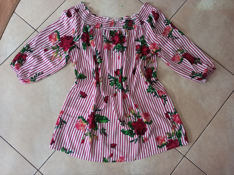 Zwiewna tunika hiszpanka r. xxl