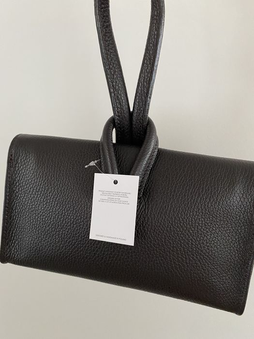 Torebka kopertówka Wojewodzic Pixie skóra brąz