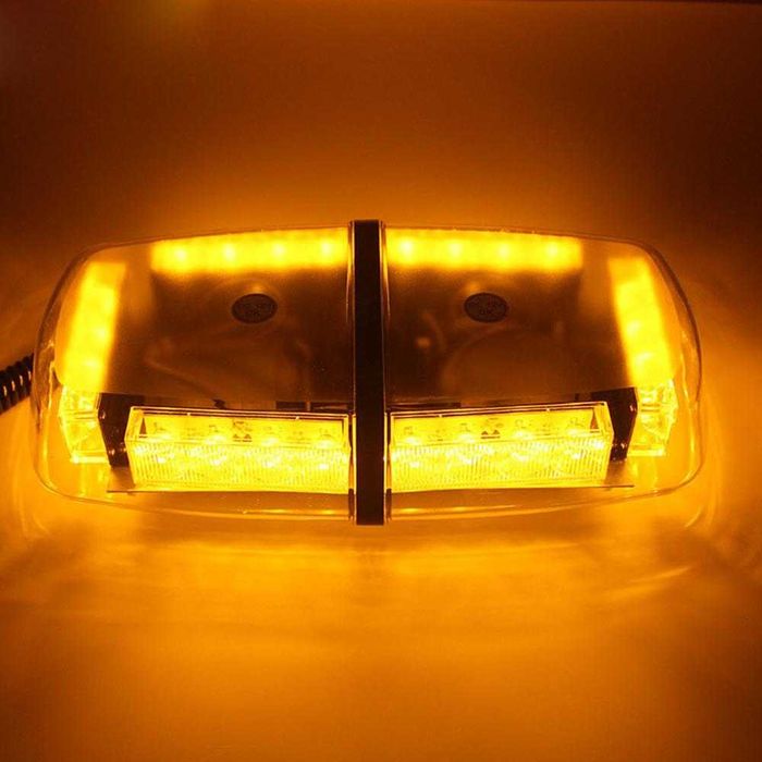 Barra LED de Emergência Magnética MY305EM 12-24V Âmbar | Nova