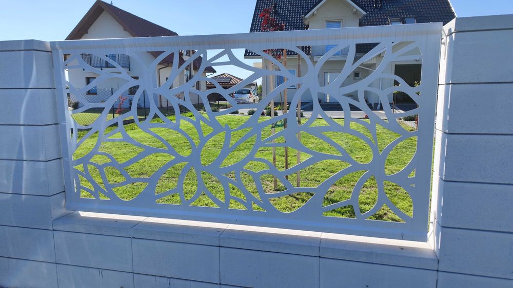 Ogrodzenie wycinane laserowo przęsła, brama, furtka łatwy montaż