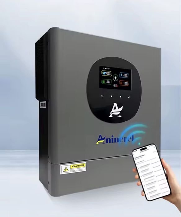 Инвертор Aninerel 4.2кВт 24В с WiFi