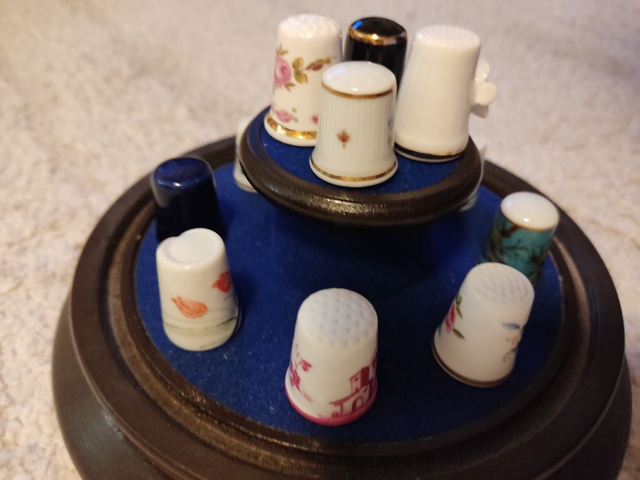 Coleção "Os dedais das 12 melhores fábrica de porcelanas