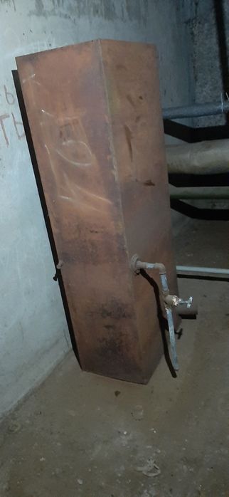 Бак для води технічної/ бак для палива 500л металевий