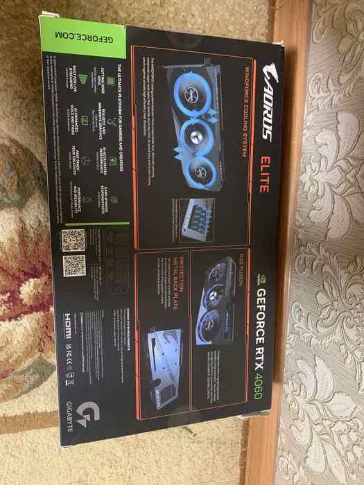 Продам Відеокарту RTX 4060 Aorus 8G