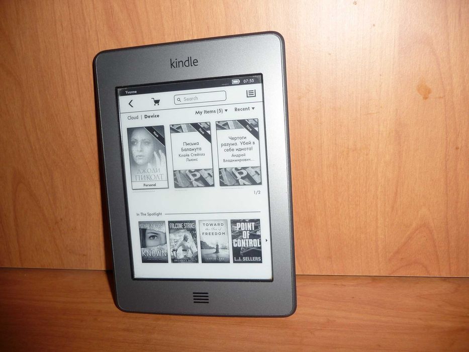 Amazon Kindle Touch, повністю робоча