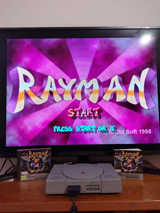 Lote 2 jogos  Ps1 Rayman