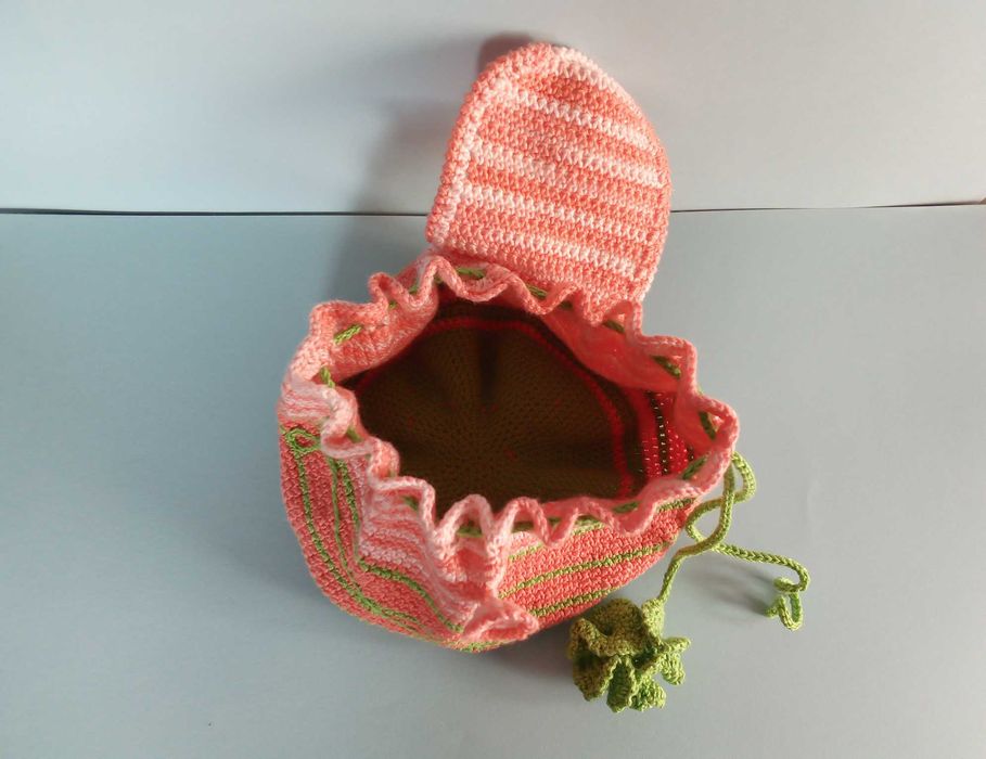 Bolsa multiusos de crochet