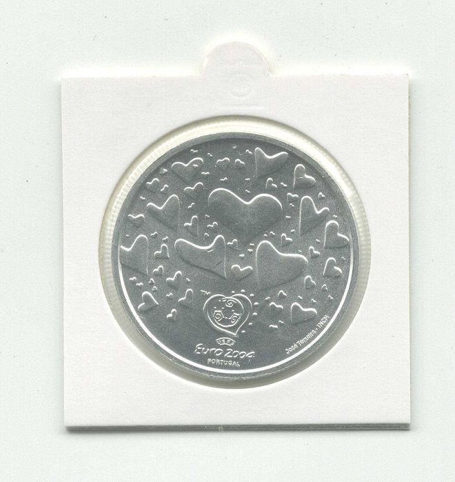 3 Moedas 8 € 2003 - Os Valores do Futebol - PRATA