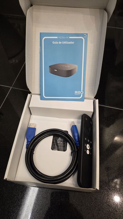 Box TV 4K MEO – Nova e nunca utilizada