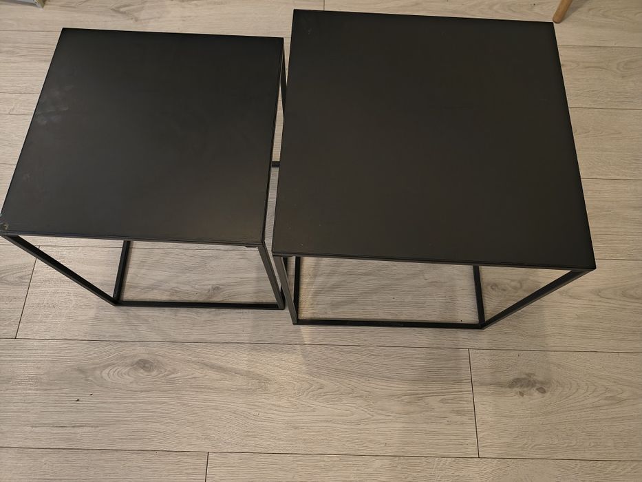 Stoliki loftowe czarne