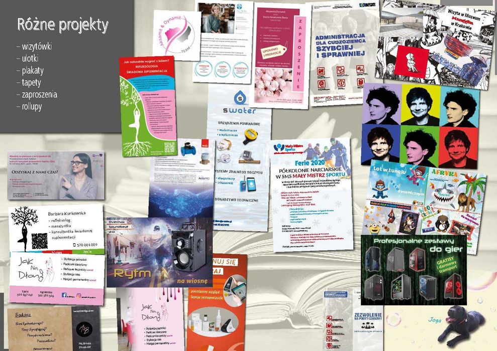 Grafik / DTP – skład i przygotowanie do druku