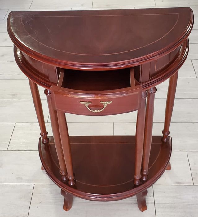 Mesa de apoio em madeira de cerejeira