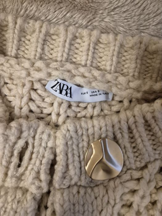 жіночий в'язаний кардиган блейзер бренду Zara