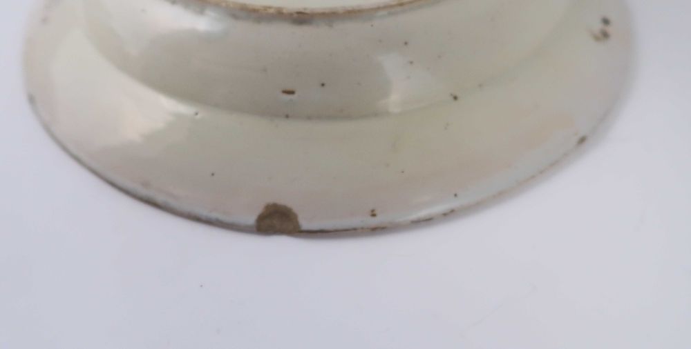 Grande prato em faiança Portuguesa Séc. XIX - 31.5 cm