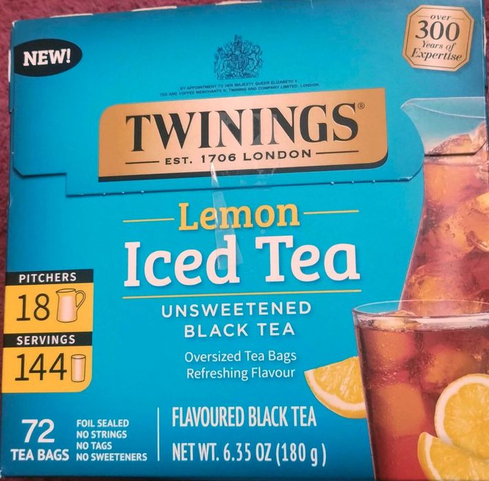 Herbata Twinings Lemon Iced Tea 72 saszetki