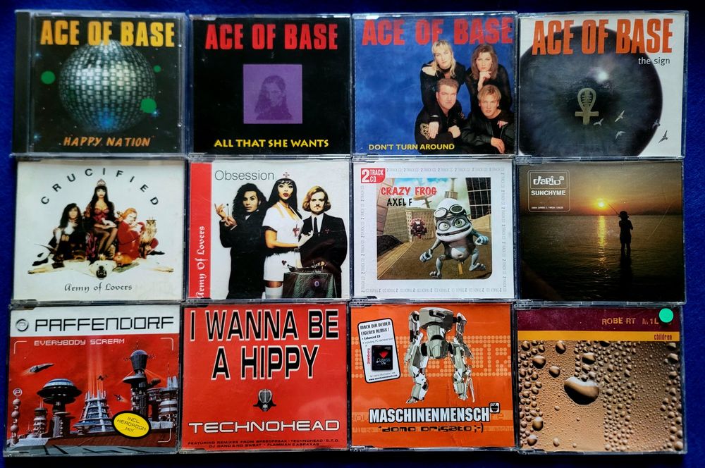 Много фирменных CD Eurodance, Techno (Snap, Masterboy, Pharao и др)