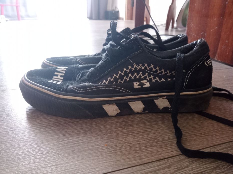 Кеди Vans x off white