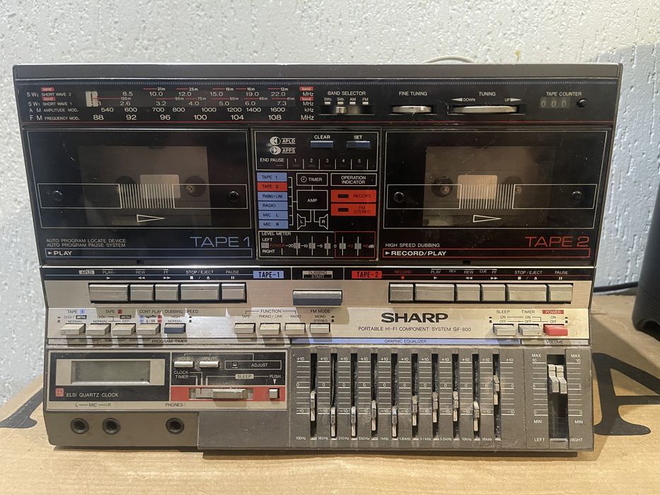 Магнітофон Sharp GF-800Z (D) Магнитофон Магнитола