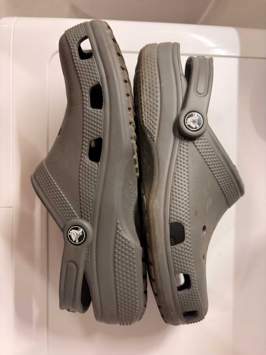 Klapki crocs classic clog 10001 Szary 41 M7 W9