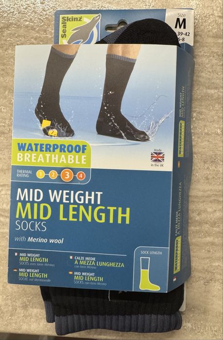 Шкарпетки водонепроникні SealSkinz