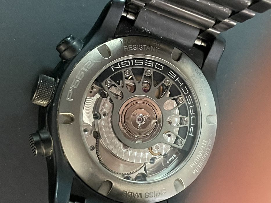 Relógio automático Porsche Design Dashboard P6612