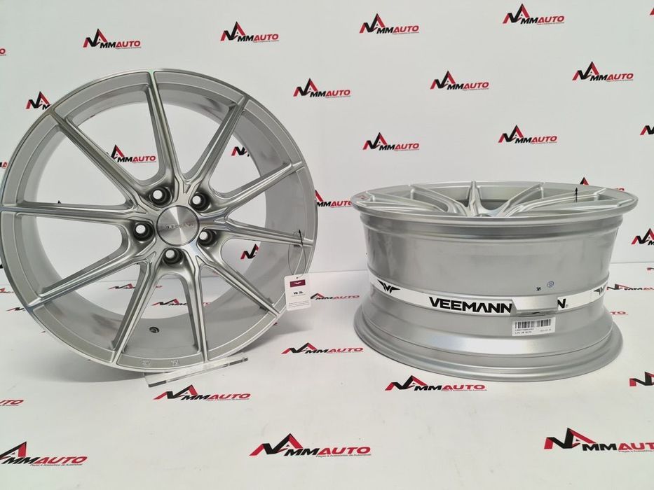 Jantes Veemann V-FS48 Machined Silver 18 (AUDI, VW, Mercedes)