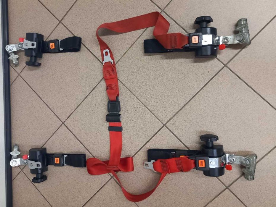 Pasy mocowania wózka inwalidzkiego AMF Bruns. Zestaw 5 szt.