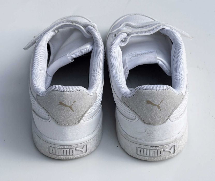Buty Snakersy Białe 33 Puma Soft Foam+ Biel