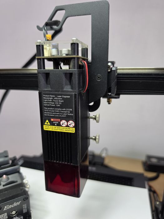 Impressora 3D Ender 3 S1 plus + Laser 10w