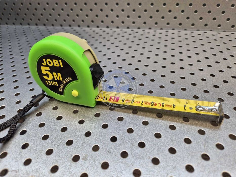 6szt. miara 5m JOBI taśma miernicza 5m szroka 19mm miarka 5m metrówka