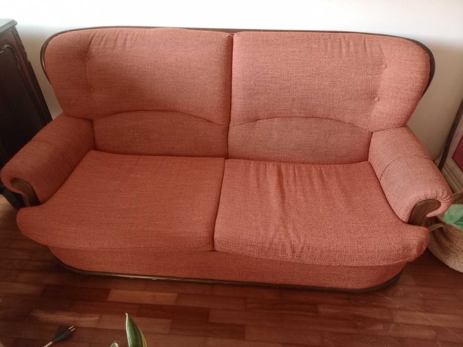Sofá-Cama Laranja