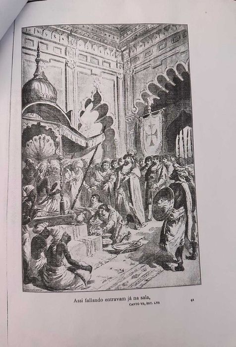 Pintura : Alfredo Roque Gameiro - Motivo "Os Lusíadas" - 1900