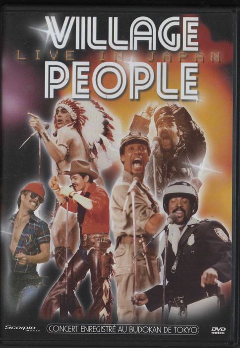 Dvd Village People Live In Japan - musical