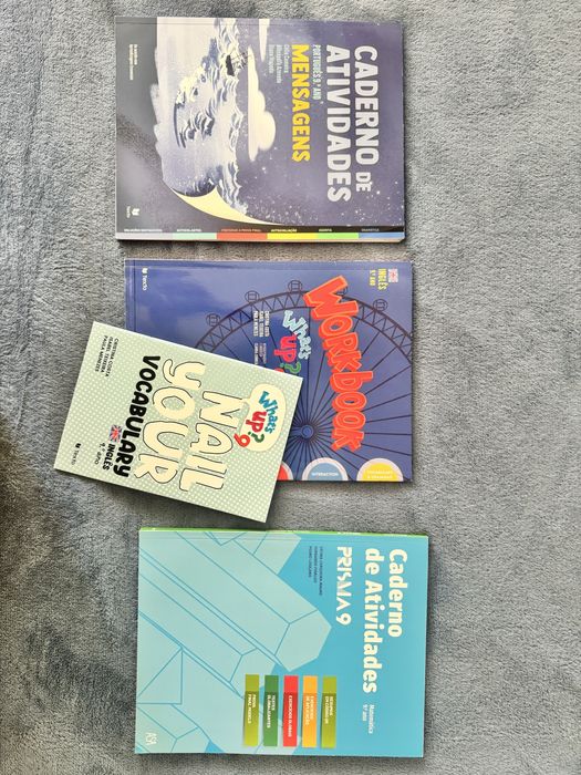 Cadernos de  Atividades 9 ano - NOVOS