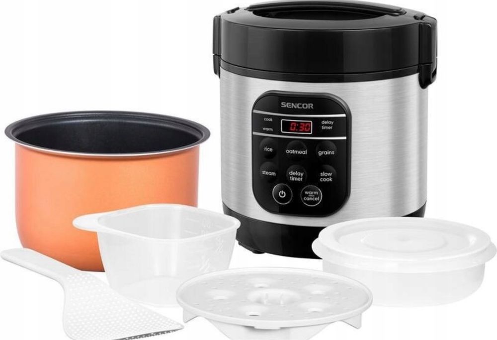 Ryżowar Wolnowar Mulicooker Garnek Elektryczny 0.6 L SENCOR Prezent