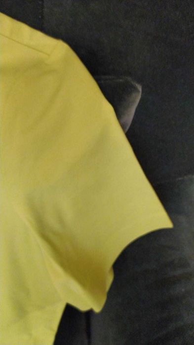 Limonkowy t-shirt damski, S, nowy z metką
