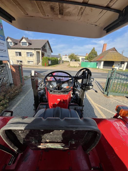 Traktor Shibaura S330 km z ładowaczem łyzka otwierana