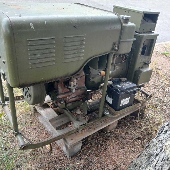 Agregat prądotwórczy generator 4kw 230V z rozrusznikiem