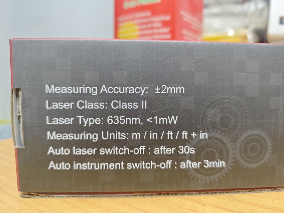 Medidor distâncias laser - Novo em caixa testado