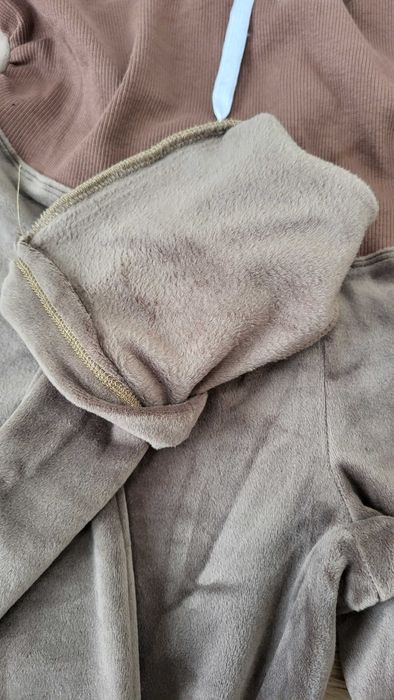 Теплі велюрові лосини для вагітних на хутрі  різні кольори 42-56р.