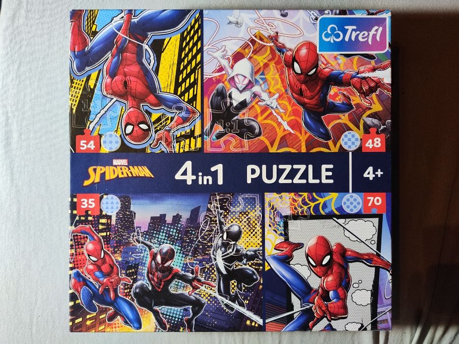 Puzzle Spiderman 4in1 +4 Trefl