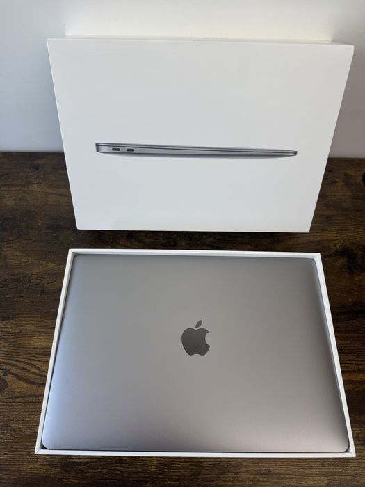 Apple MacBook Air M1 | 8GB / 256GB SSD | Space Gray | Bateria 86% | Komplet BOX