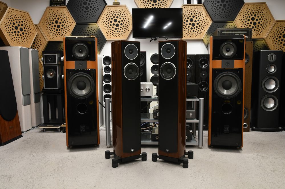 Kolumny Głośnikowe podłogowe stereo kolumny System Audio Pandion 20