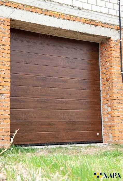 Підйомні гаражні секційні ворота GANT від представника заводу