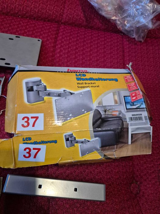 Ruchomy uchwyt na telewizor hama 15 kg