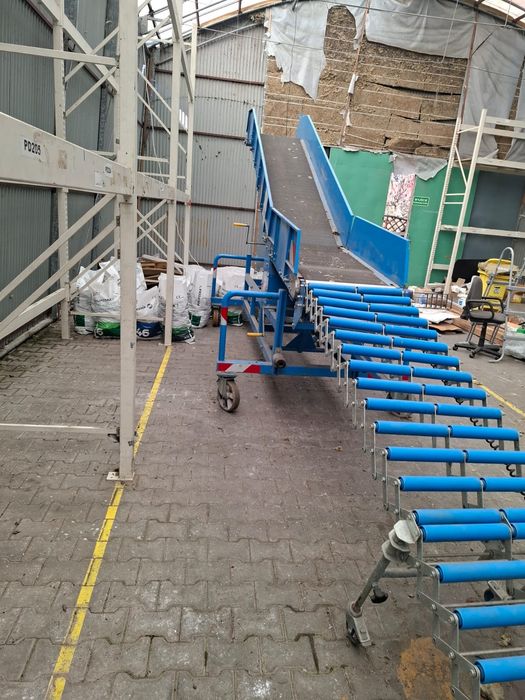 Taśmociąg załadunkowy Blume BE 3,5m + teleskop rolkowy, 2014r