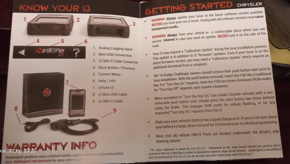 Diablo i3 tuner 8245