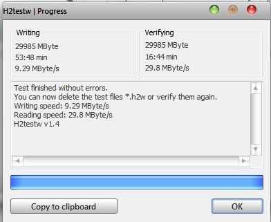 OTG флэшка-брелок Biyetimi 32 Гб USB 2.0, H2testw, накопитель
