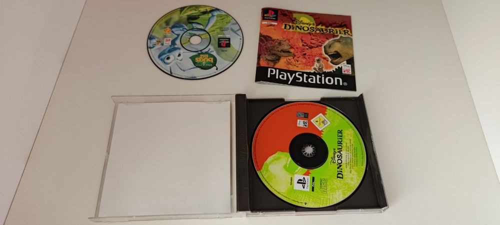 psx z dwiema płytami